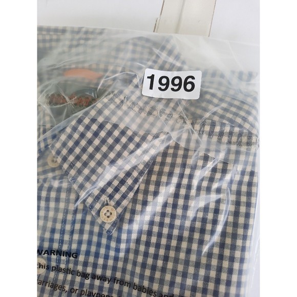 Timberland mens green check button front casual dress shirt with collar size M - Picture 13 of 13